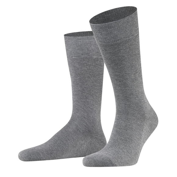 Falke Mens Dynamic Long Socks Light Grey Size 42-43